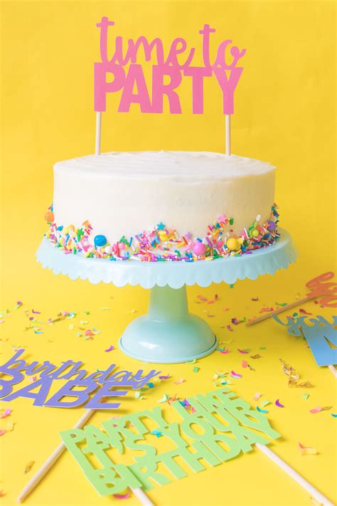 Any Theme Printable Birthday Cake Topper Custom Toppers Printable