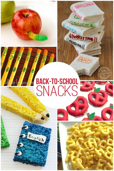 20 Creative And Fun School Snacks Perfect For Back To School Kids