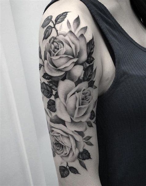 Rose Sleeve Tattoos Designs Ideas And Meaning Tattoos For You