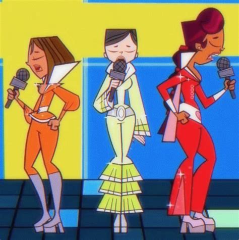 Courtney Heather And Sierra Total Drama Icon In 2022 Girl Cartoon