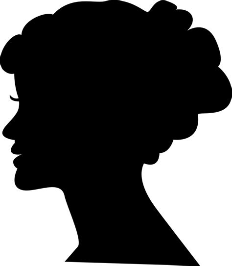 Female Silhouette Head