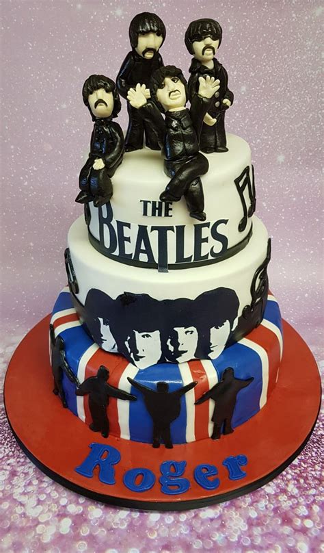 Tribute To The Beatles Cake Themed Cakes Beatles Cake Cake