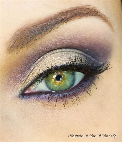 For Green And Hazel Eyes Silver And Purple Eye Makeup Makeup For