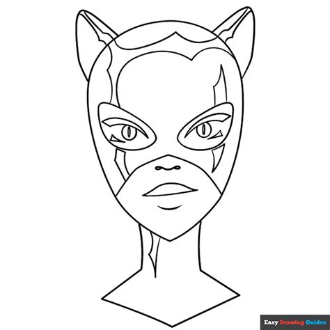 Catwoman Printable Mask
