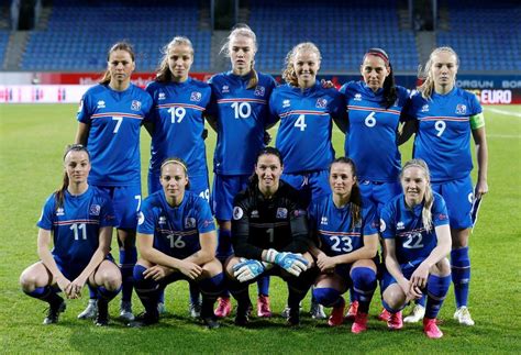 iceland s women 16th best team in the world iceland monitor