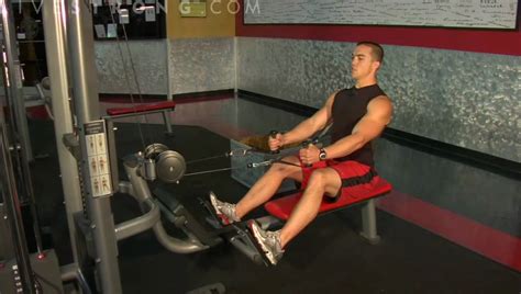 How To Do Seated Rows Youtube