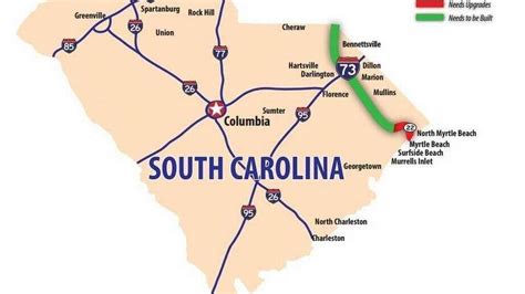 Study Links Sc 22 Southern Evacuation Route To Build I 73 The State