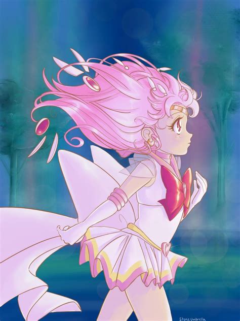 I Wanted To Draw Chibiusa In The Forest Of Dreams Aka Elysion Chibimoon Chibiusa Sailormoon