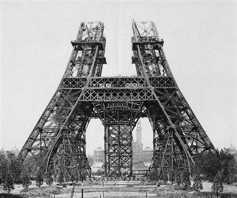 Eiffel Tower Construction Drawing By Photographyassociates