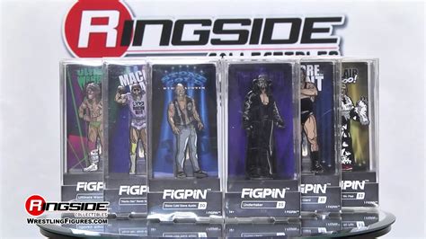 Wwe Fig Pins Insider Video Wrestling Pins Featuring Wwe Legends