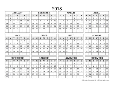 Calendar Labs Printable Calendar Templates