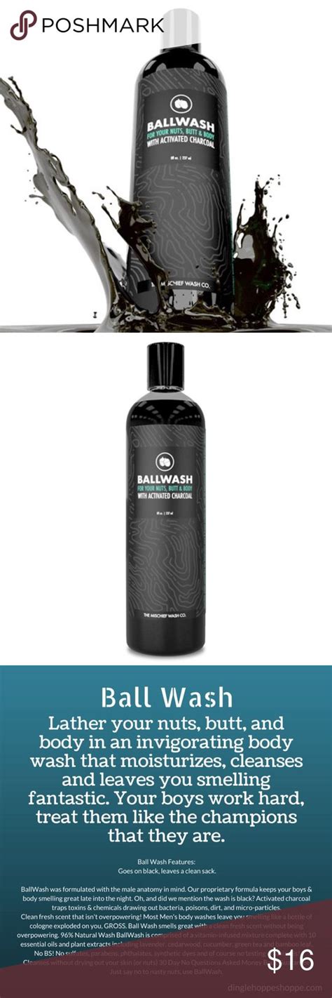 Ball And Body Wash With Activated Charcoal Body Wash Body Lathering