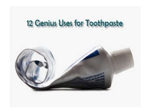 11 Amazing Uses Of Toothpaste