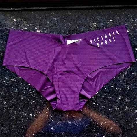 Victoria S Secret Intimates And Sleepwear Victorias Secret Sport Purple Seamless Hipster Panty