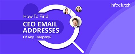 How To Find Ceo Email Addresses Of Any Company Infoclutch