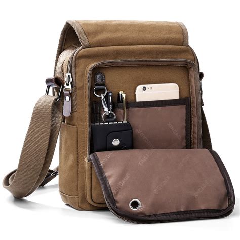 Buy Xincada Mens Bag Messenger Bag Canvas Shoulder Bags Travel Bag Man Purse Crossbody Bags For
