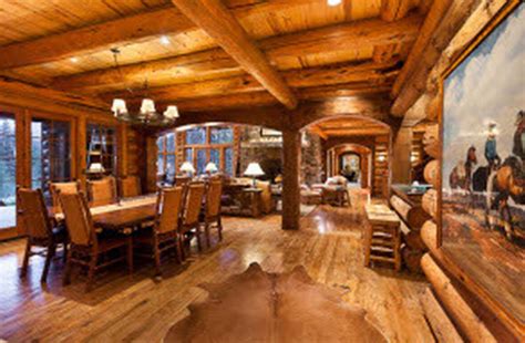 The Dining Room Is Gorgeous Too Cabin Country House