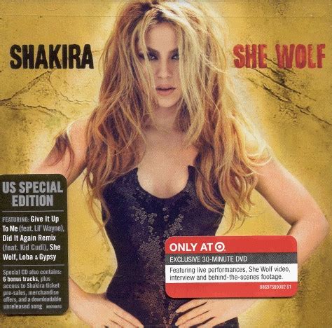 Shakira She Wolf Cd Discogs