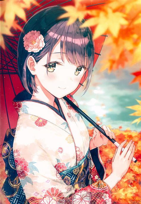 Top 131 Anime Girl Kimono Best Dedaotaonec