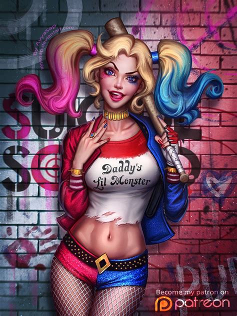 Harley Quinn Bikini Optional On Patreon By Ayyasap On Deviantart