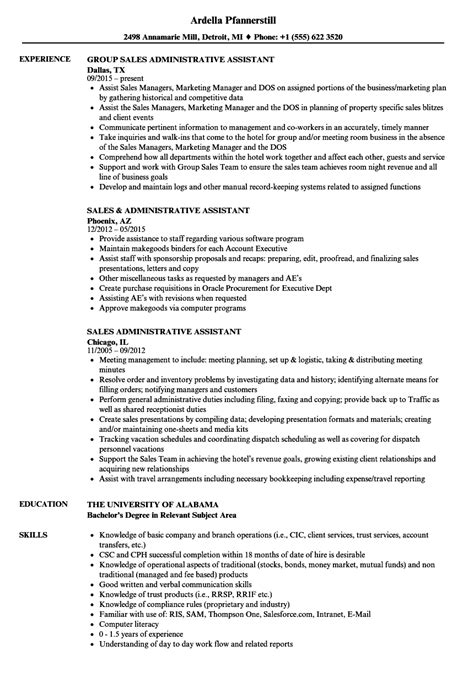 Looking for an administrative assistant cv template? Writing cv for sales assistant job - Retail Sales ...
