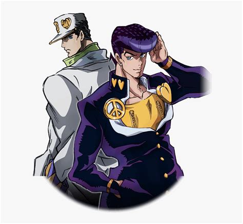 Ssr Josuke Higashikata And Jotaro Kujo Promotional Hd Png Download