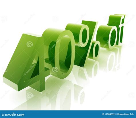 Forty Percent People Chart Graphic 40 Percentage Vector Diagram