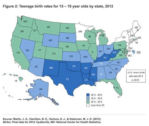 Highest Rates Of Teenage Pregnancy In The Us Pregnancywalls