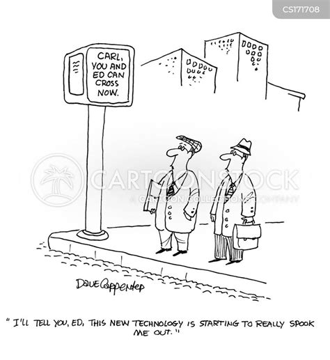 It followed me home, can we keep it?. Cctv Cartoons and Comics - funny pictures from CartoonStock