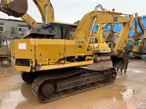 Caterpillar Excavator Original Color 05 Cat Excavator E120b Crawler