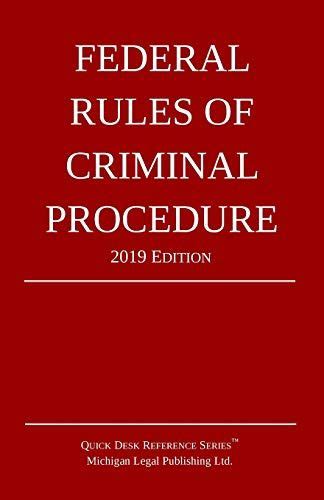 The criminal law handbook pdf. DOWNLOAD PDF Federal Rules of Criminal Procedure 2019 ...