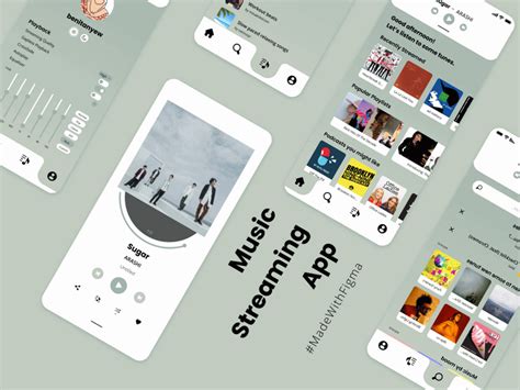 Music Streaming App Ui By Benita Salsabila On Dribbble