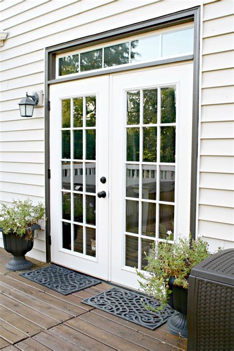 Painting Patio Doors With Snapdry Paint Ideal For Doors Dries In An