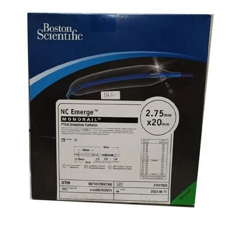 Boston Scientific Nc Emerge Monorail Dilatation Catheter At Rs 7000