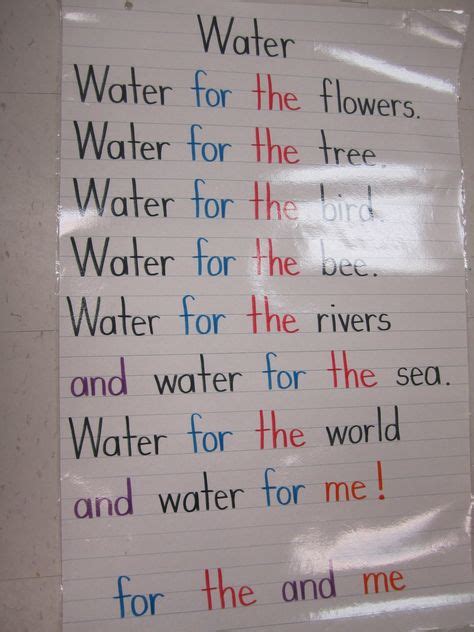 12 Best Water Poems Ideas Preschool Songs Water Poems Poems