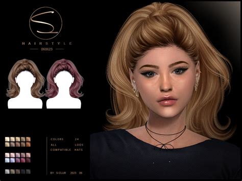 The Sims Resource High Ponytail Haircindy060623