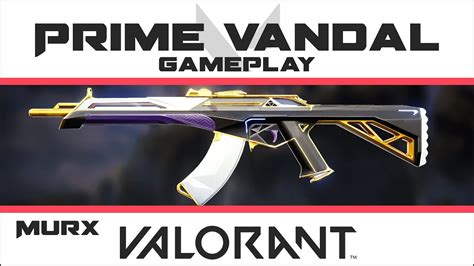 Prime Vandal Valorant Skin Gameplay X20 Finishers Level 4 Chroma