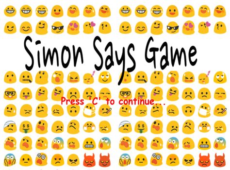 GitHub - ricardodeazambuja/Simon-Says-Game---Emotions-API: A very, very, very simple game using 
