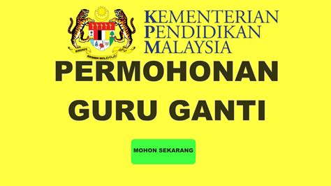 Gaji guru ganti dibayar harian mengikut kelulusan. Permohonan Guru Ganti 2020 ( Sekolah Rendah dan Menengah)