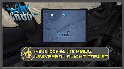 Msfs Pmdg Universal Flight Tablet Review In The Boeing Youtube