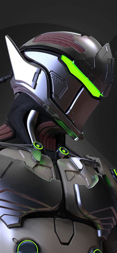 1242x2688 Genji Overwatch Samurai 5k Iphone Xs Max Hd 4k Wallpapers