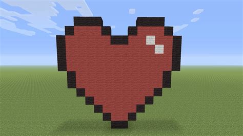 Пиксель арт сердца майнкрафт Minecraft Minecraft