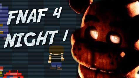 Five Nights At Freddys 4 Gameplay Part 1 Youtube