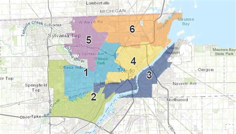 Toledo City Council Districts To Change Leaders Seek Feedback On Maps