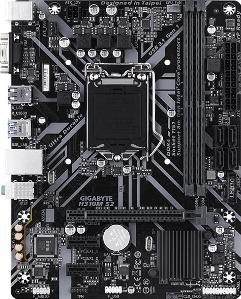 Gigabyte H310m S2 Motherboard Specifications On Motherboarddb
