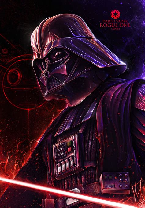 Star Wars Rogue One Darth Vader Star Wars Wallpaper Star Wars Artwork Star Wars Fan Art