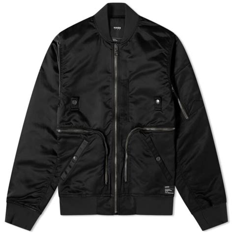 Haven Pilot Utility Bomber Jacket Black Mrsorted