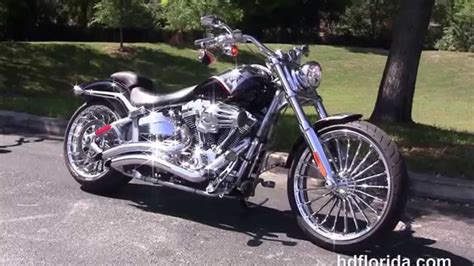 Used 2013 Harley Davidson Cvo Breakout Motorcycles For Sale Youtube