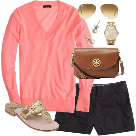 Pretty In Pink By Classically Preppy On Polyvore College Outfits