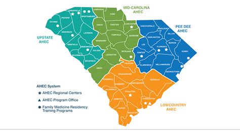 South Carolina Piedmont Region Map Img Gimcrackery